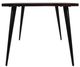 Jofran Inc. Prelude Walnut Dining Table with Black Base-3