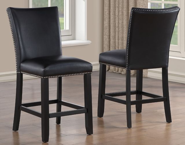 Steve Silver Co. Artemis Black Counter Stool-1