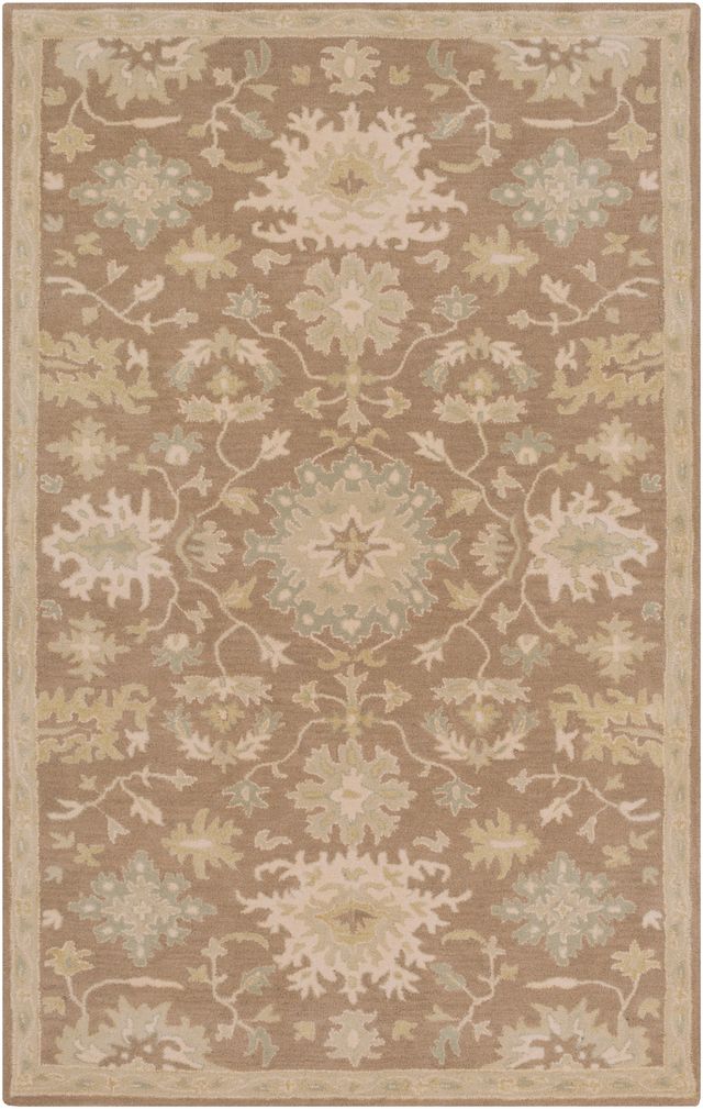 Surya Caesar Light Brown Multi 5'x8' Area Rug-0