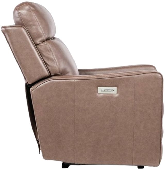 Hooker® Furniture MS Twain Umber Power Recliner with Power Headrest and Lumbar-3