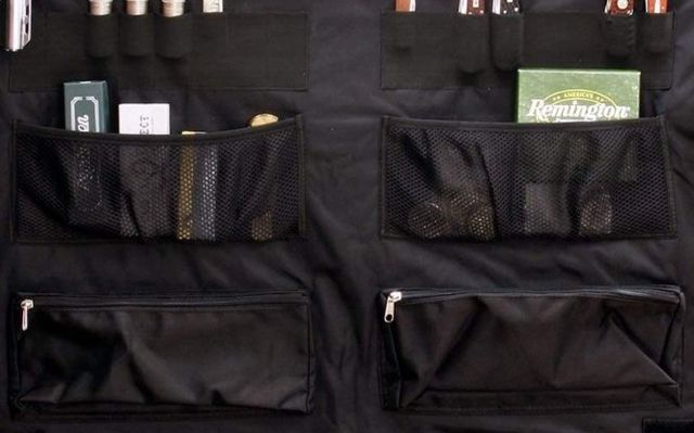 Liberty Safe Black 30" x 61" Gun Safe Door Panel Organizer-2