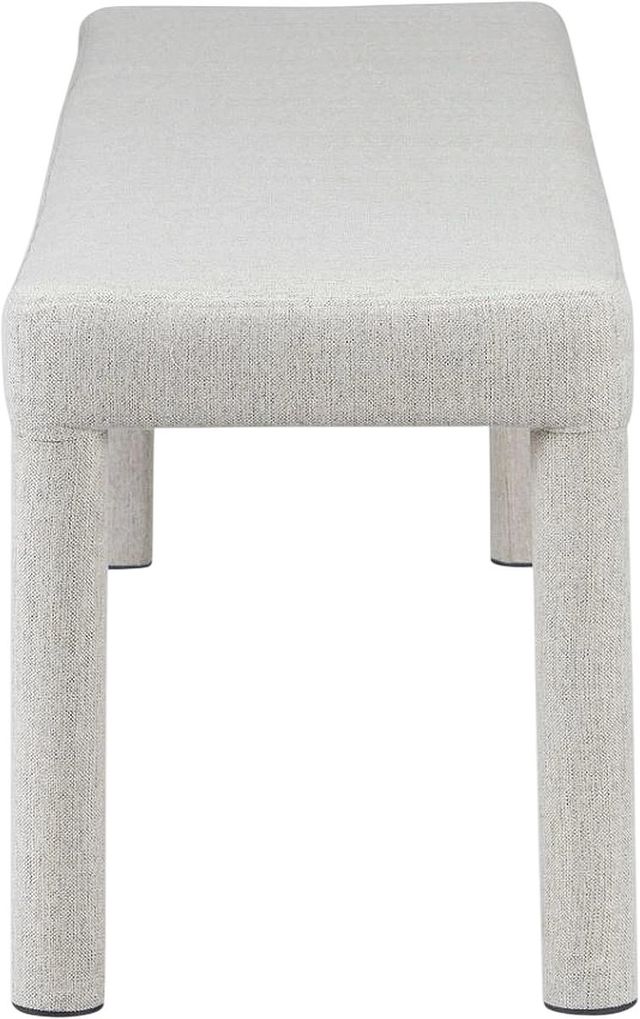Moe's Home Collection Place Light Grey Dining Bench-2