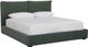 Bassett® Furniture Customizable Greer Queen Upholstered Platform Bed -0