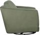 LH Home Feather Baltimo Fern Green/Matte Black Swivel Glider Chair-4