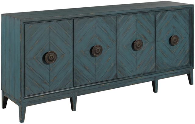 Hammary® Hidden Treasures Lapis Blue Console-0