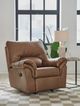 Signature Design by Ashley® WillowBend Caramel Manual Rocker Recliner-1
