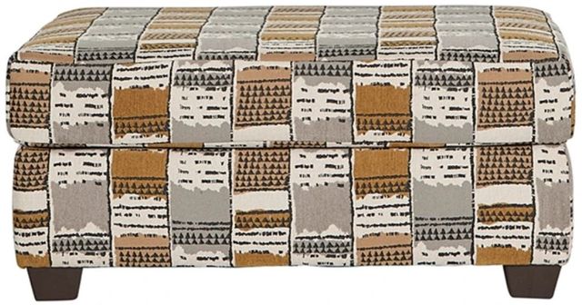 Hughes Furniture® 13500OT Toboggan Ocher Ottoman-0