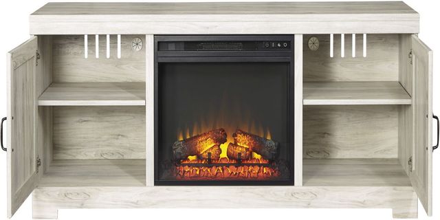 Signature Design by Ashley® Bellaby Whitewash 72" TV Stand-3