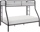 Homelegance® Lunar Dark Bronze Twin/Full Youth Bunk Bed-0