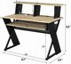 ACME Furniture Annette Black/Natural Music Desk-2