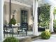 Century® Augustine Litchfield Green Metal Outdoor Dining Side Chair-2