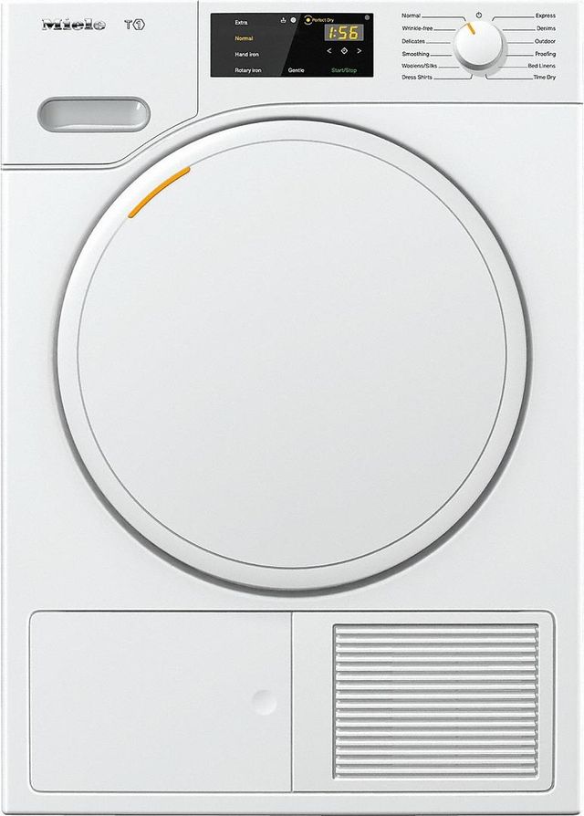 Miele TWB120WP 4.1 Cu. Ft. Lotus White Ventless Electric Dryer-1