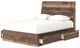 Signature Design by Ashley® Chirason Brown Queen Panel Storage Bed-4