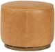 Four Hands Sinclair Butterscotch Round Ottoman-2