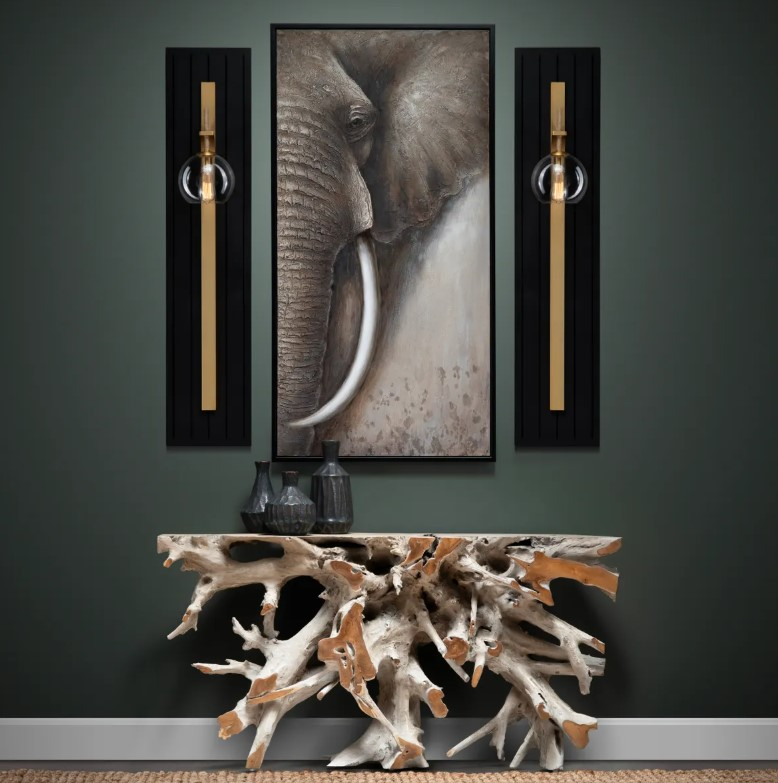 Crestview Collection Halston Wall Sconce - Thumbnail 2