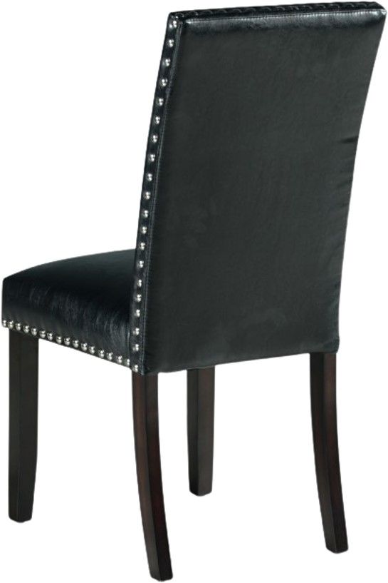 Steve Silver Co. Westby Black/Ebony Upholstered Dining Side Chair-2