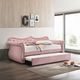 ACME Furniture Adkins Pink Youth Twin Daybed with Trundle-1