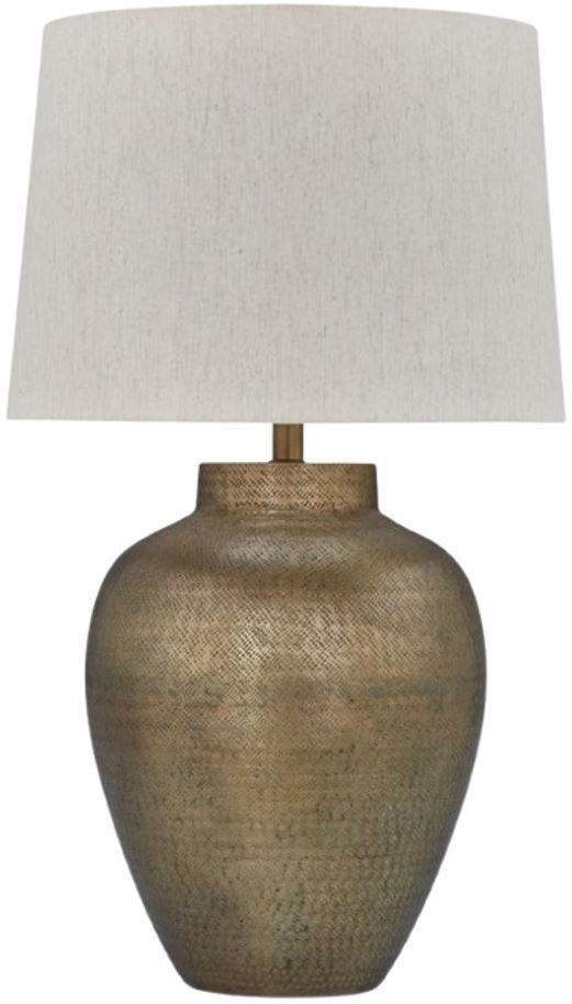 Signature Design by Ashley® Madney Antique Gold Table Lamp-0