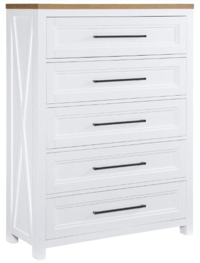 Legacy Classic Franklin Natural White Drawer Chest-0