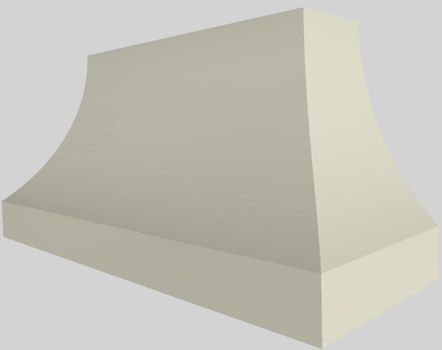 Vent-A-Hood® Designer Series 60" Biscuit Wall Mounted Range Hood-1