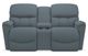 La-Z-Boy® Kipling Denim Power Reclining Loveseat with Headrest and Console-0