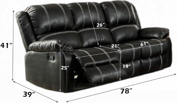 Acme Furniture Zuriel Motion Sofa - Thumbnail 5