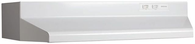 Broan® 42000 Series 24" White Under The Cabinet Range Hood-0