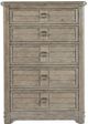 American Woodcrafters Meadowbrook 5-Piece Sand King Arched Panel Bedroom Set-3