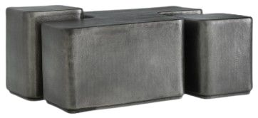 Bernhardt Juri Bernhardt Interiors Graphite 12" Accent Table-2