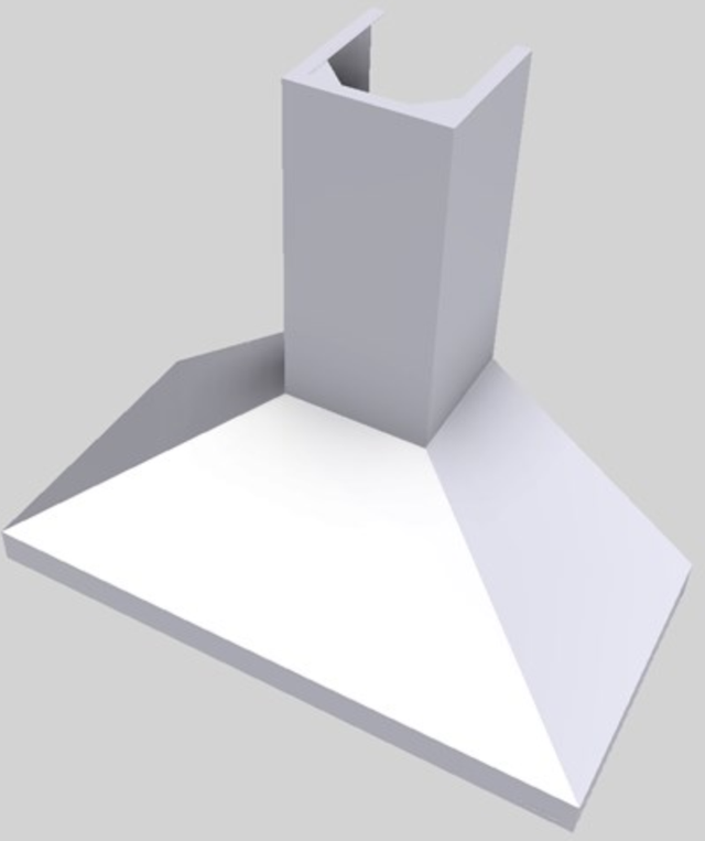 Vent-A-Hood® K Series 42" White Wall Mounted Range Hood-1