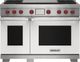 Wolf® 48" White Pro Style Dual Fuel Range-0