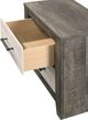 Crown Mark Rhett Gray/White Nightstand-3