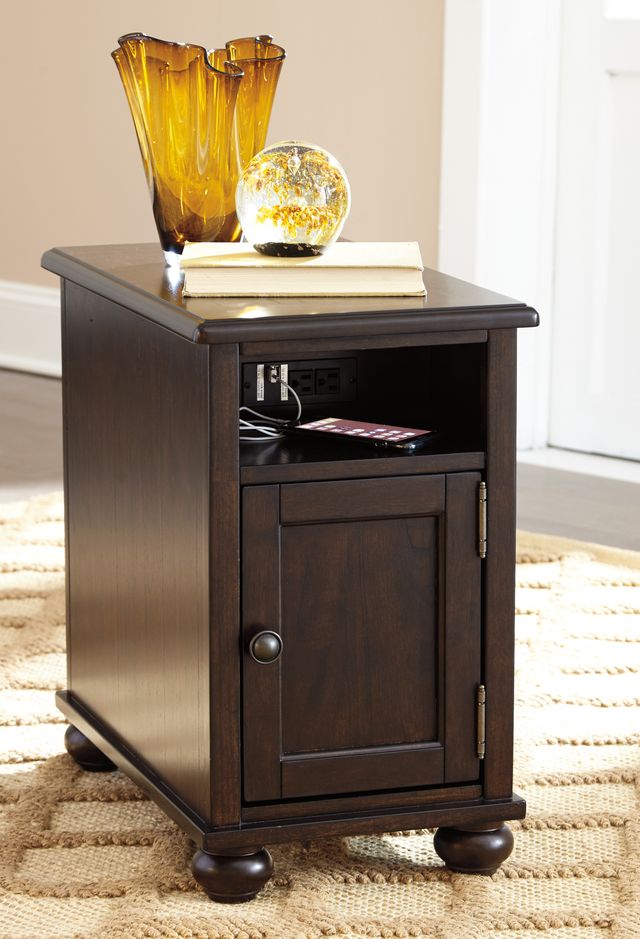 Signature Design by Ashley® Barilanni 2-Piece Dark Brown End Table Set-2