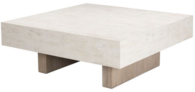 Signature Design by Ashley® Jorlaina Light Grayish Brown Square Cocktail Table-2