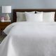 Surya Briley 3-Piece White King/California King Quilt Set-4