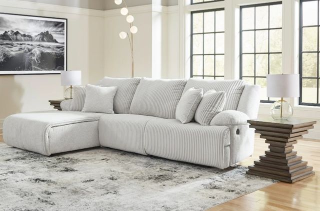 Signature Design by Ashley® Top Tier 3-Piece Alloy Manual Reclining Left-Arm Facing Sectional and Chaise-1