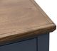Legends Home Ithaca Blue Denim/Bourbon 96" Fireplace Console-5