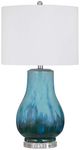 Bassett Mirror Duncombe Blue/White Table Lamp-0
