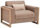 Michael Amini® Hudson Ferry Brown/Driftwood Chair and a Half-0
