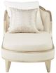 Michael Amini® Villa Cherie Caramel/Chardonnay Chaise-3