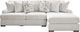 Signature Design by Ashley® Misty-Lakes 2-Piece Chalk Sectional Sofa Chaise-0