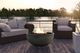 XO 39" Limestone Natural Gas Fire Bowl-1