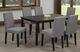 Titus Furniture Black 7 Piece Dining Set-0