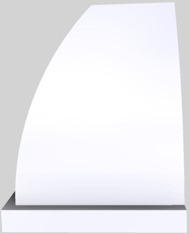 Vent-A-Hood® Designer Series 54" White Wall Mounted Range Hood-4