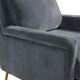 Elements International Cambridge Amigo Coal Accent Chair-4