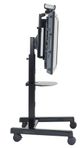 Chief® Black Large Flat Panel Mobile Cart-0