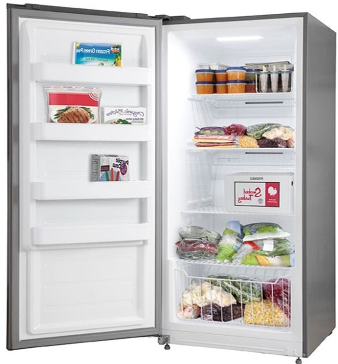 FORNO® Rizzuto 28 in. 13.8 Cu. Ft. Stainless Steel Column Refrigerator