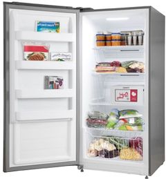 FORNO® Rizzuto 28 in. 13.8 Cu. Ft. Stainless Steel Column Refrigerator