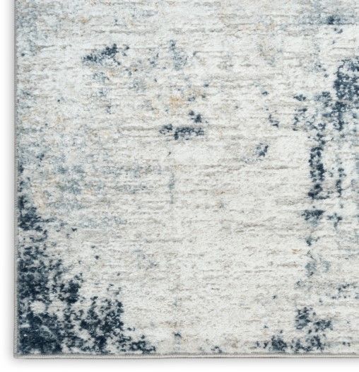 Nourison Home™ Dekor Gray Navy Indoor 5'x7' Area Rug-3