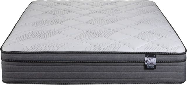 Springwall Sleep Products Solstice 11" Wrapped Coil Medium Euro Top Twin Mattress in a Box-1